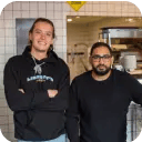 Valéry et Teddy Créateurs de Liberty’s Burger