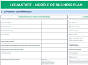 comment faire un business plan modèle Preview-BP V2