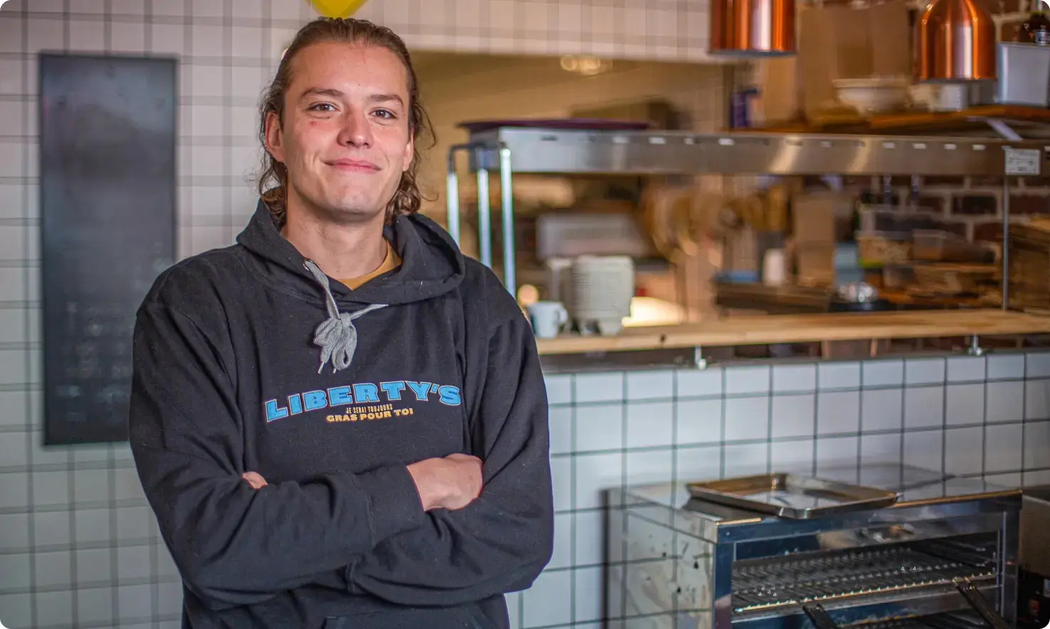 Valéry et Teddy Créateurs de Liberty’s Burger