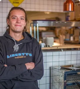 Valéry et Teddy Créateurs de Liberty’s Burger