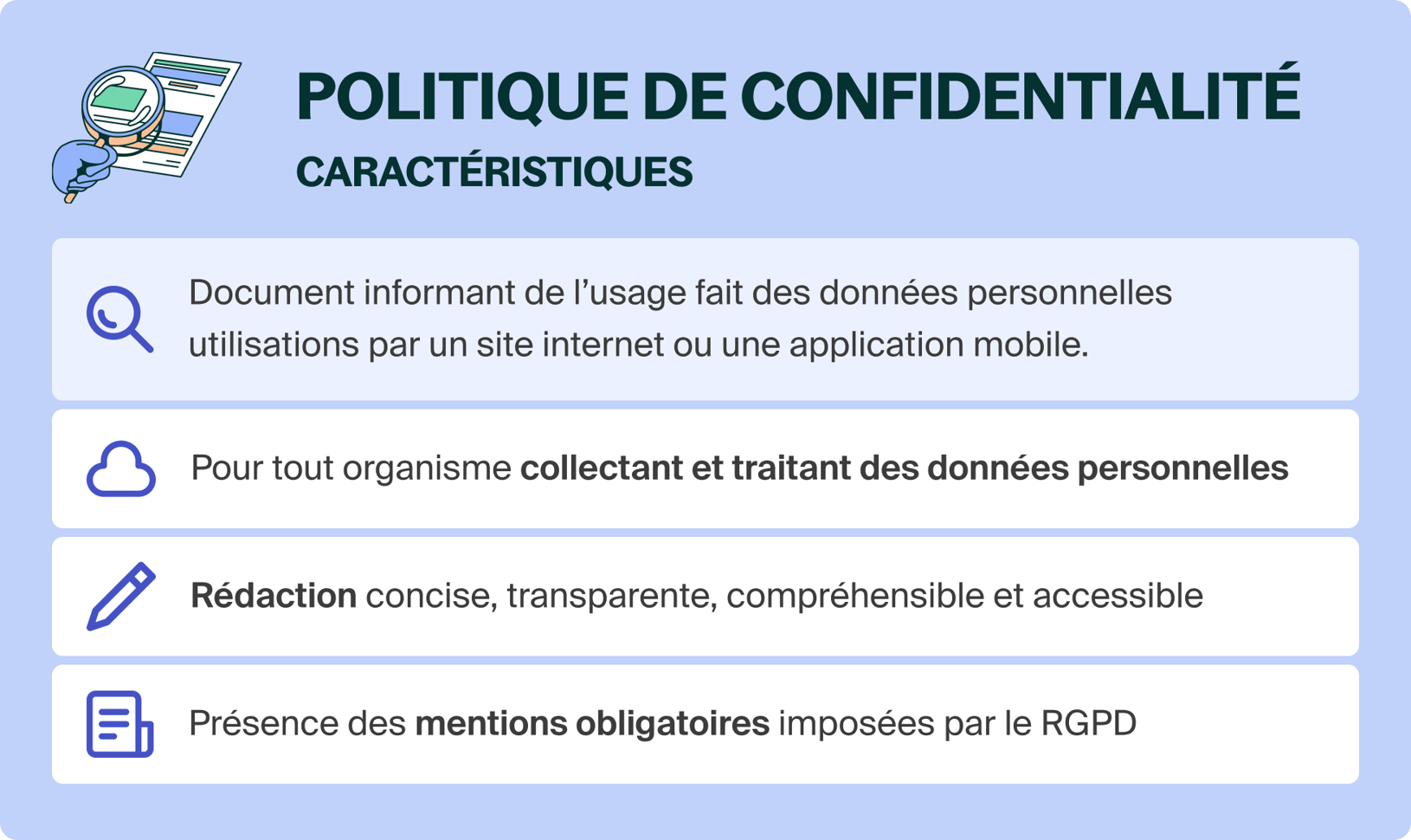 Politique de confidentialité en 2026